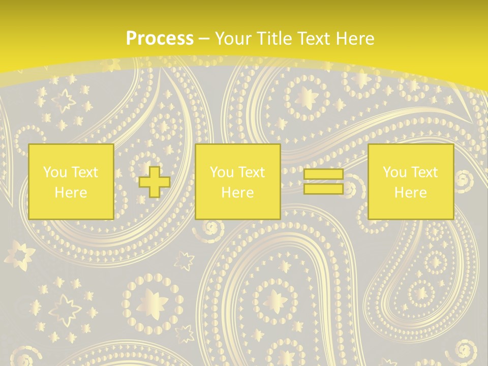 Ribbon Party Border PowerPoint Template