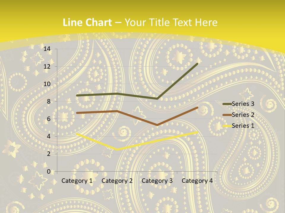 Ribbon Party Border PowerPoint Template