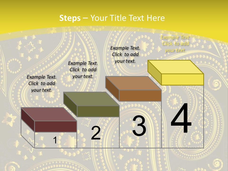 Ribbon Party Border PowerPoint Template