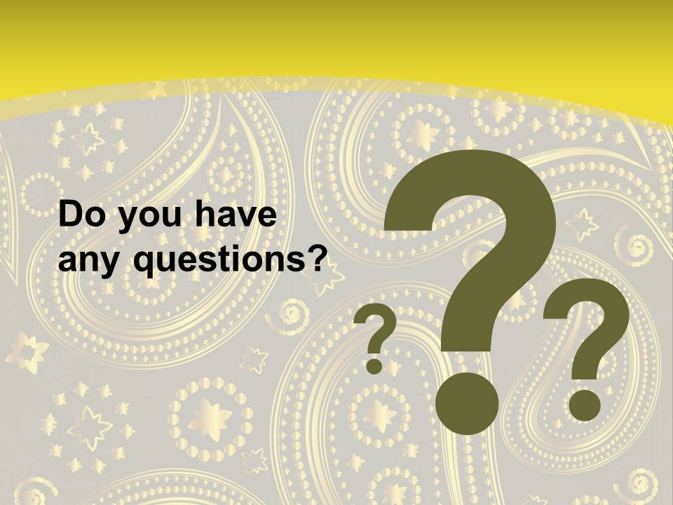 Ribbon Party Border PowerPoint Template