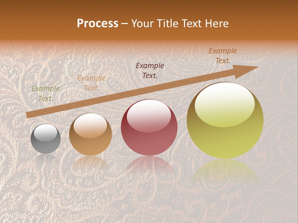 Tapistry Silhouette Illustration PowerPoint Template