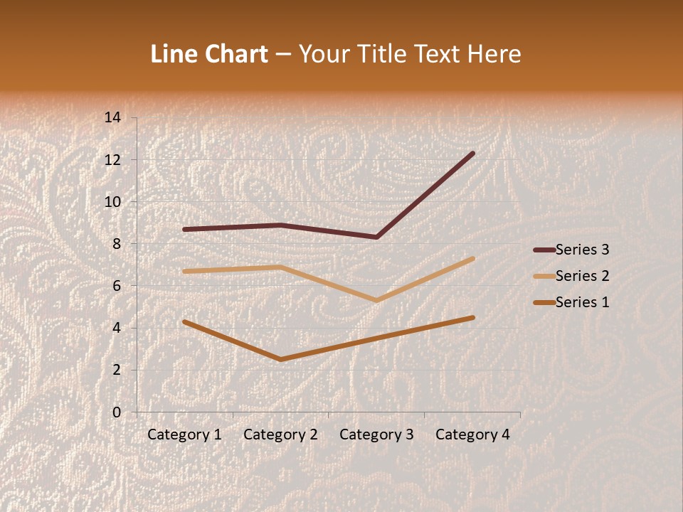 Tapistry Silhouette Illustration PowerPoint Template