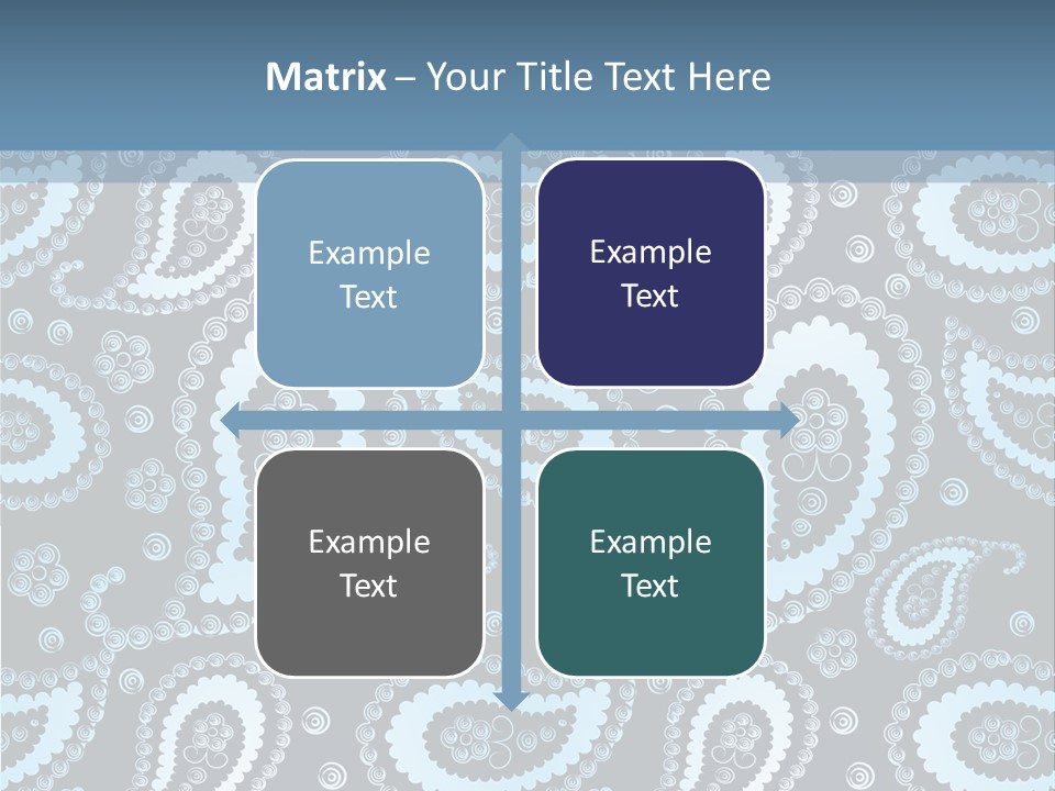 Textured Beauty Illustration PowerPoint Template