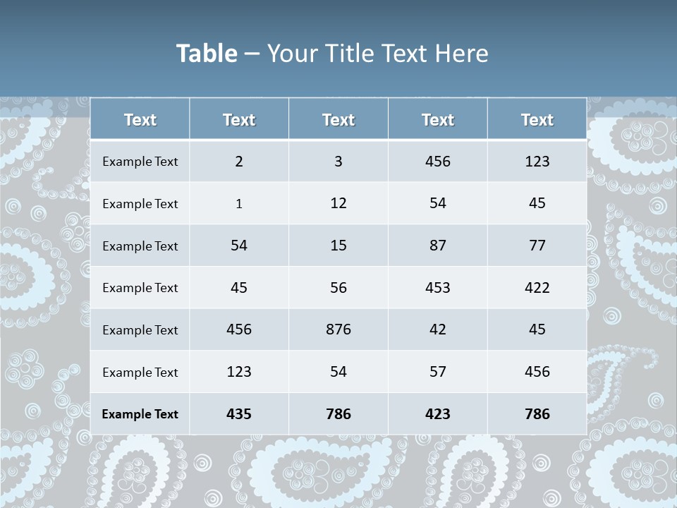 Textured Beauty Illustration PowerPoint Template