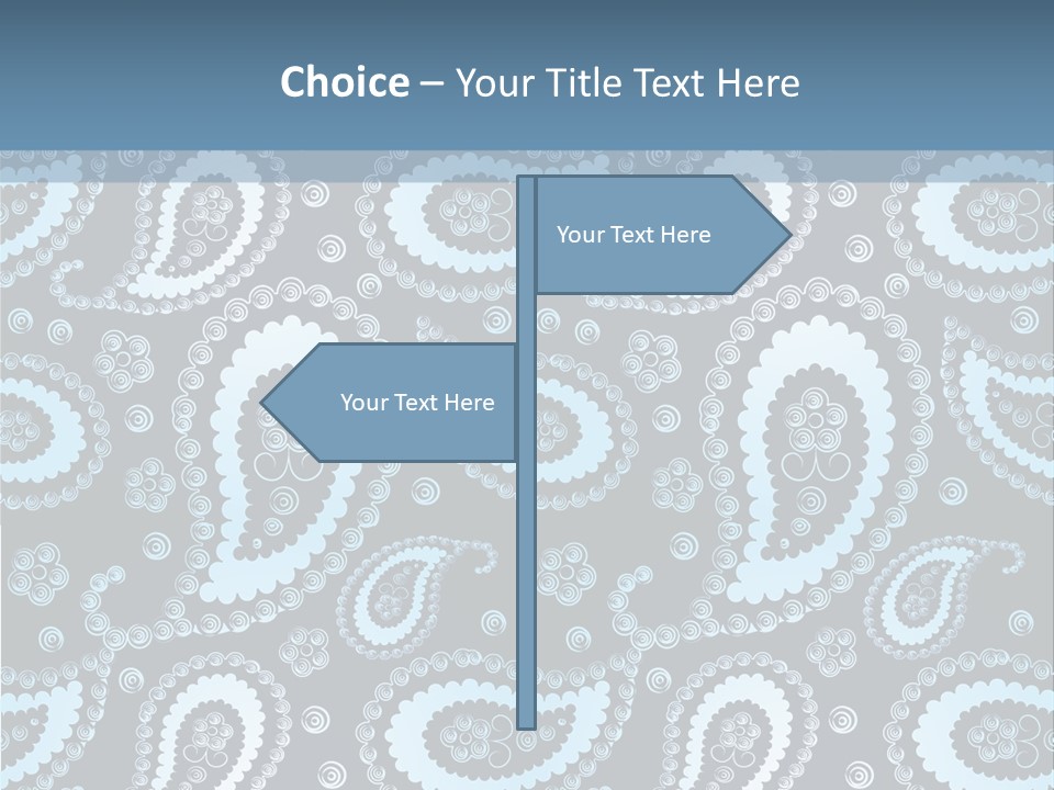 Textured Beauty Illustration PowerPoint Template