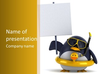 Nord Canard Diving PowerPoint Template