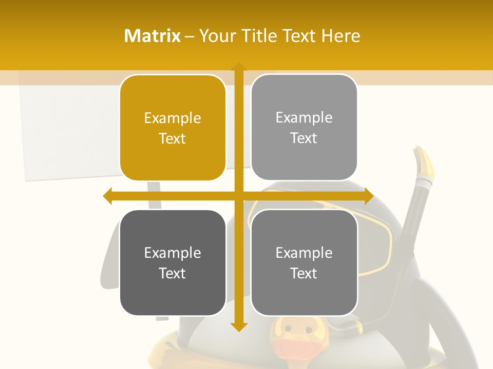 Nord Canard Diving PowerPoint Template