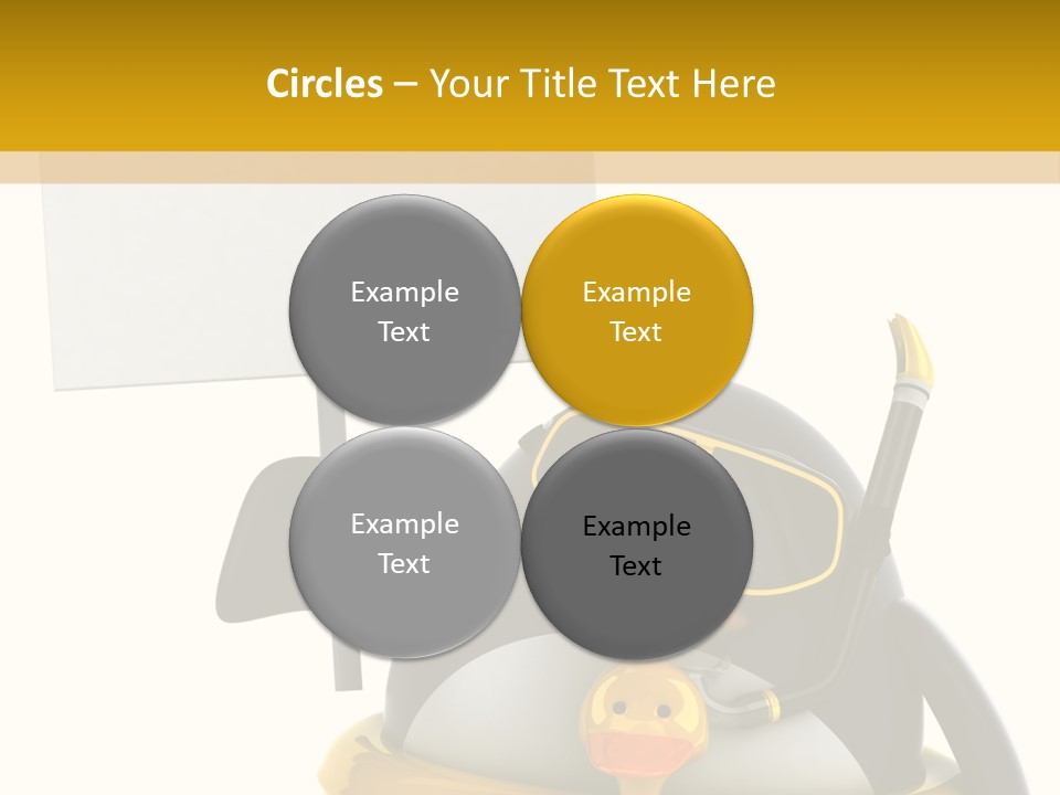 Nord Canard Diving PowerPoint Template