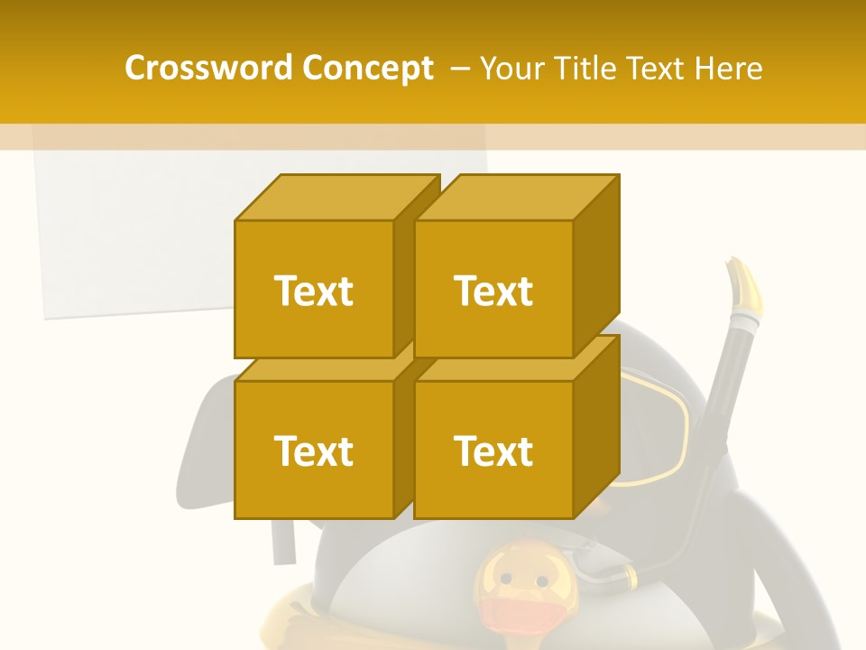 Nord Canard Diving PowerPoint Template