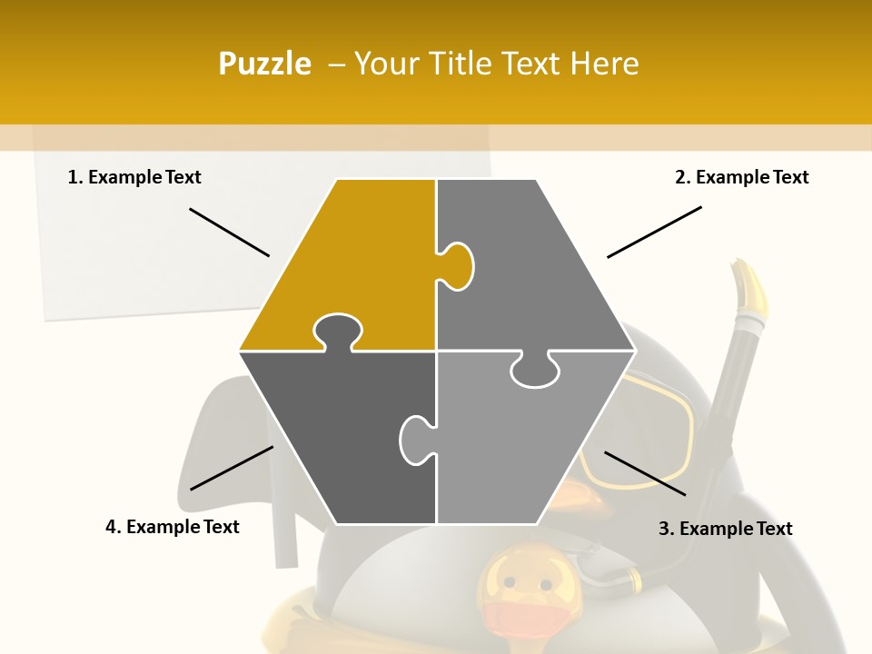 Nord Canard Diving PowerPoint Template