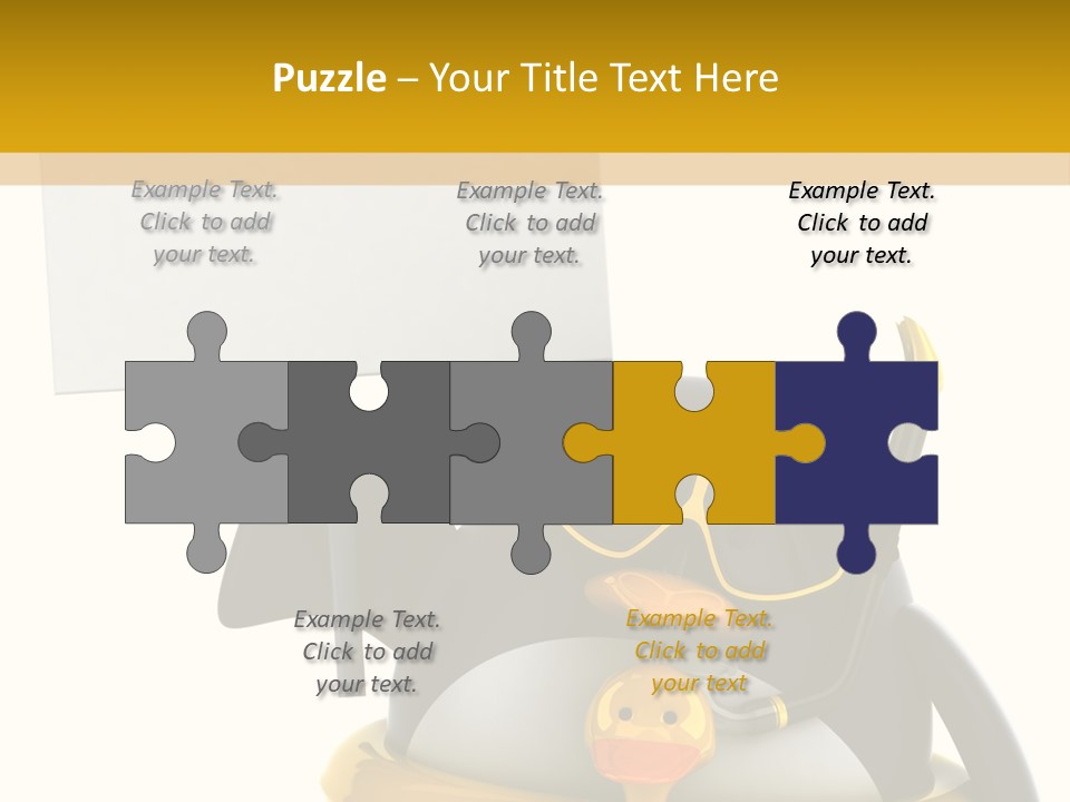 Nord Canard Diving PowerPoint Template