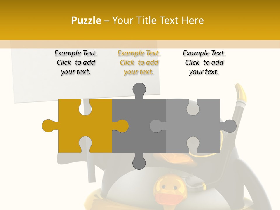 Nord Canard Diving PowerPoint Template