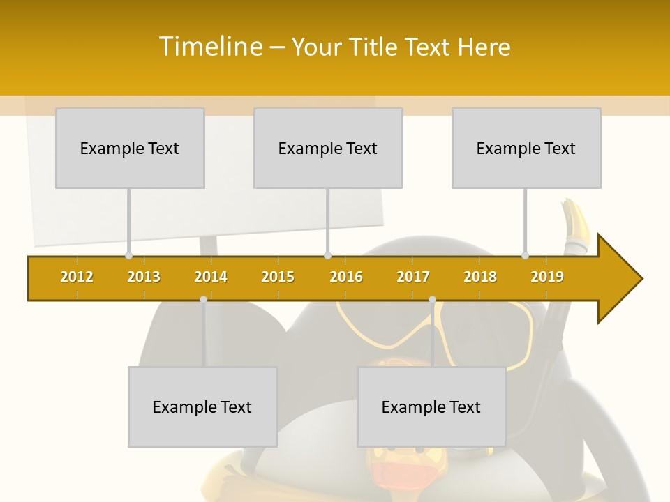 Nord Canard Diving PowerPoint Template