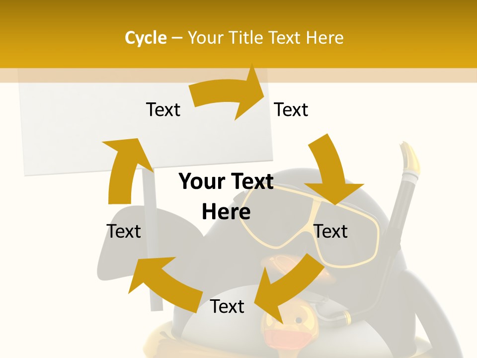 Nord Canard Diving PowerPoint Template
