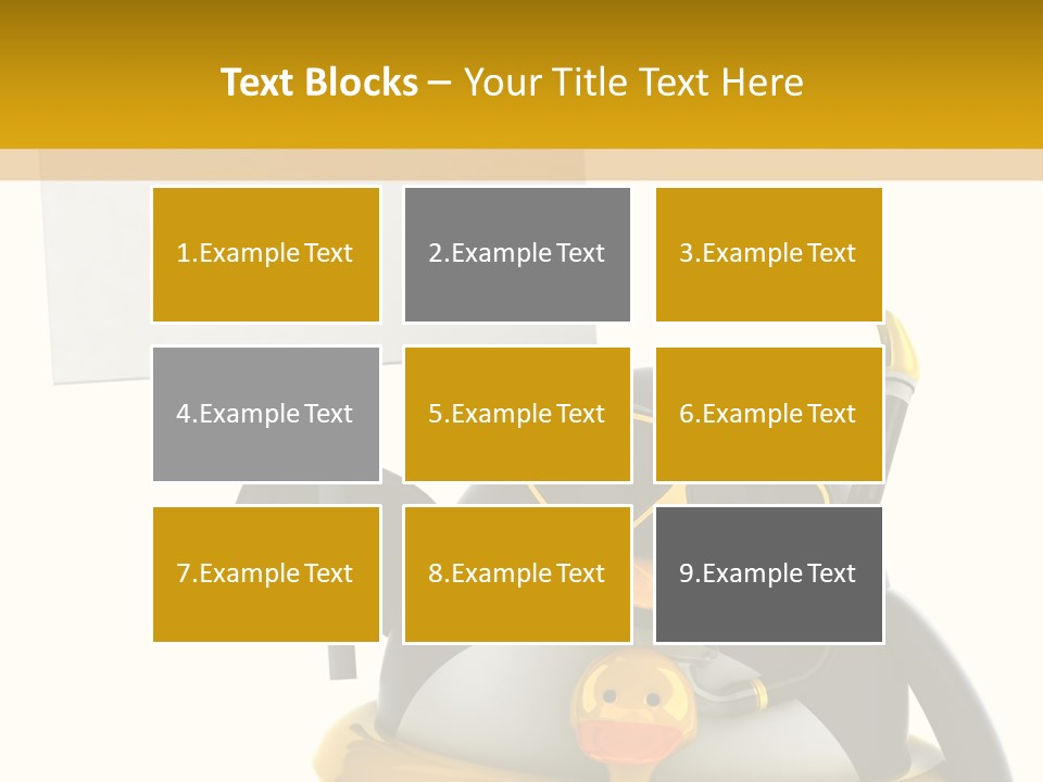 Nord Canard Diving PowerPoint Template