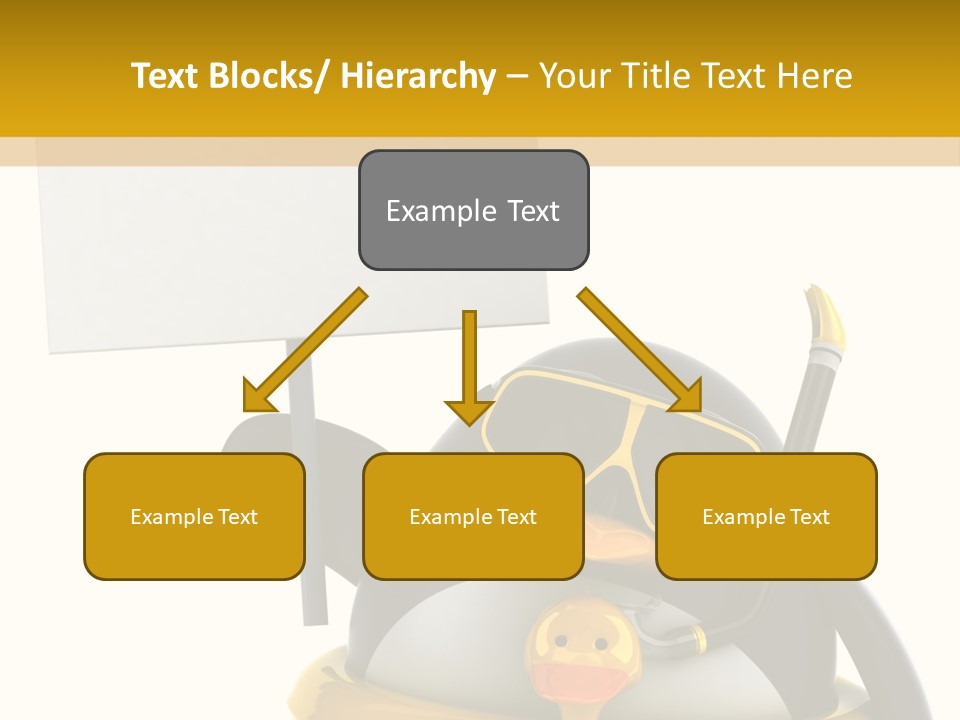 Nord Canard Diving PowerPoint Template