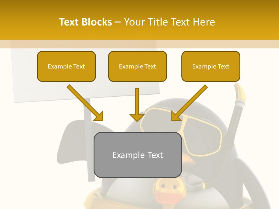 Nord Canard Diving PowerPoint Template