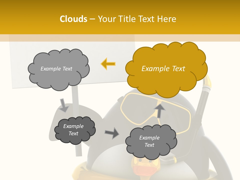 Nord Canard Diving PowerPoint Template