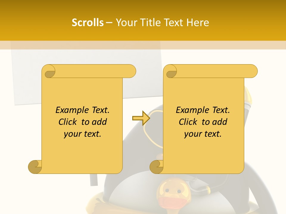 Nord Canard Diving PowerPoint Template