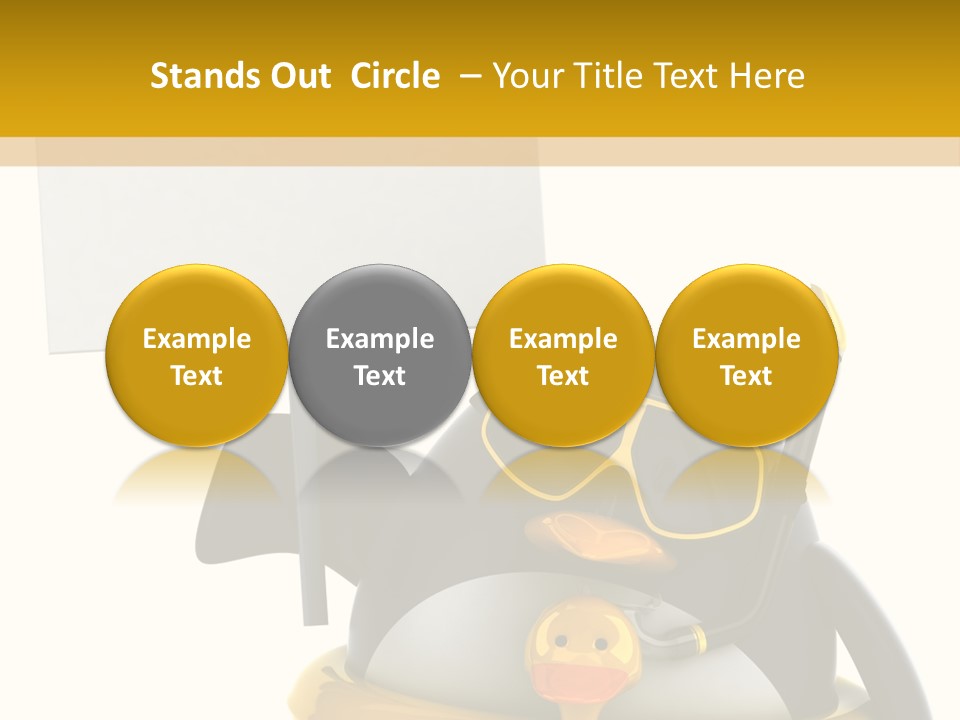 Nord Canard Diving PowerPoint Template