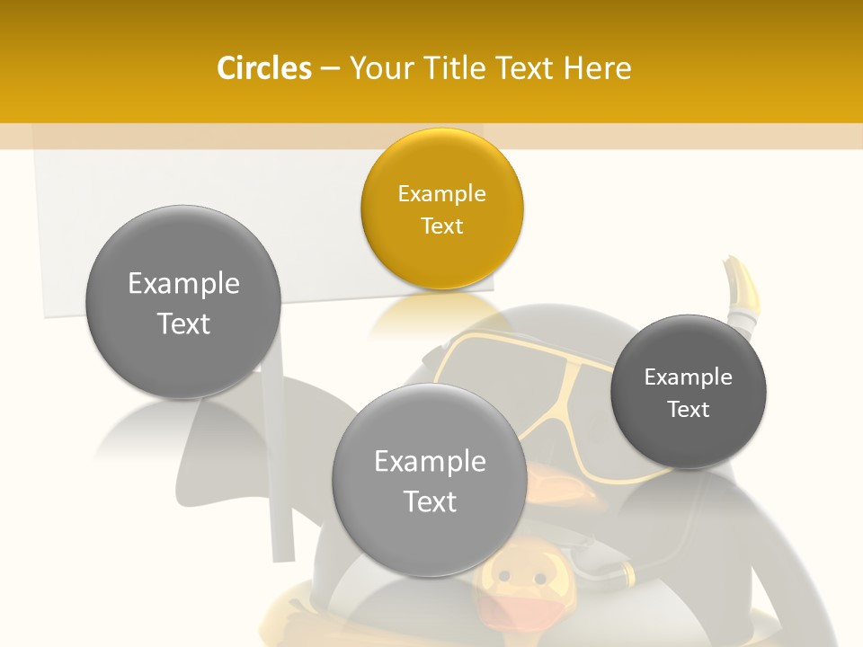 Nord Canard Diving PowerPoint Template