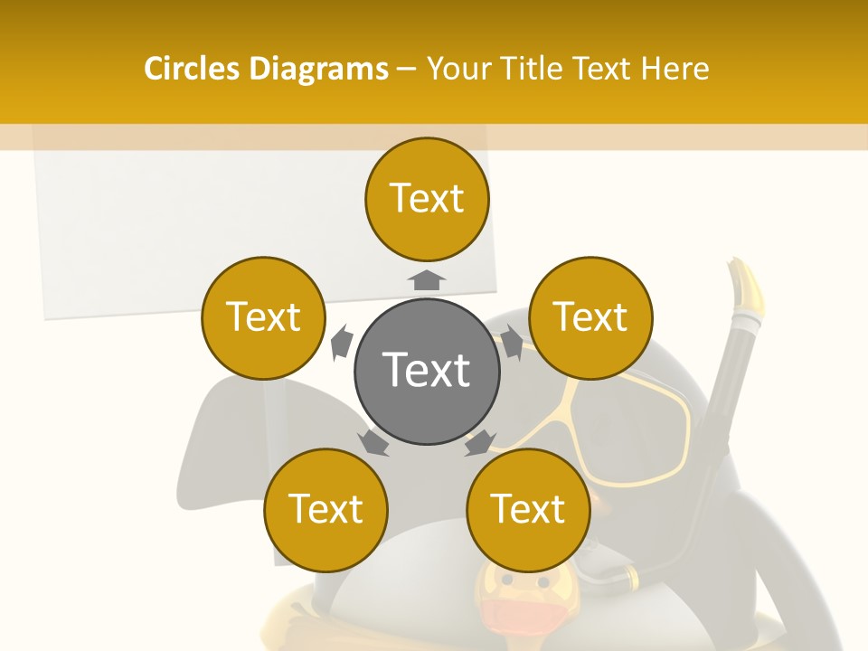 Nord Canard Diving PowerPoint Template