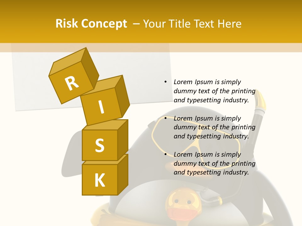 Nord Canard Diving PowerPoint Template