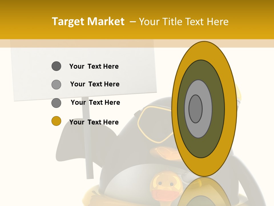 Nord Canard Diving PowerPoint Template