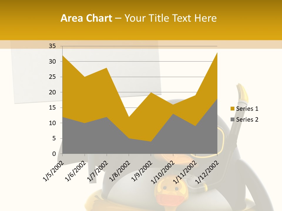 Nord Canard Diving PowerPoint Template