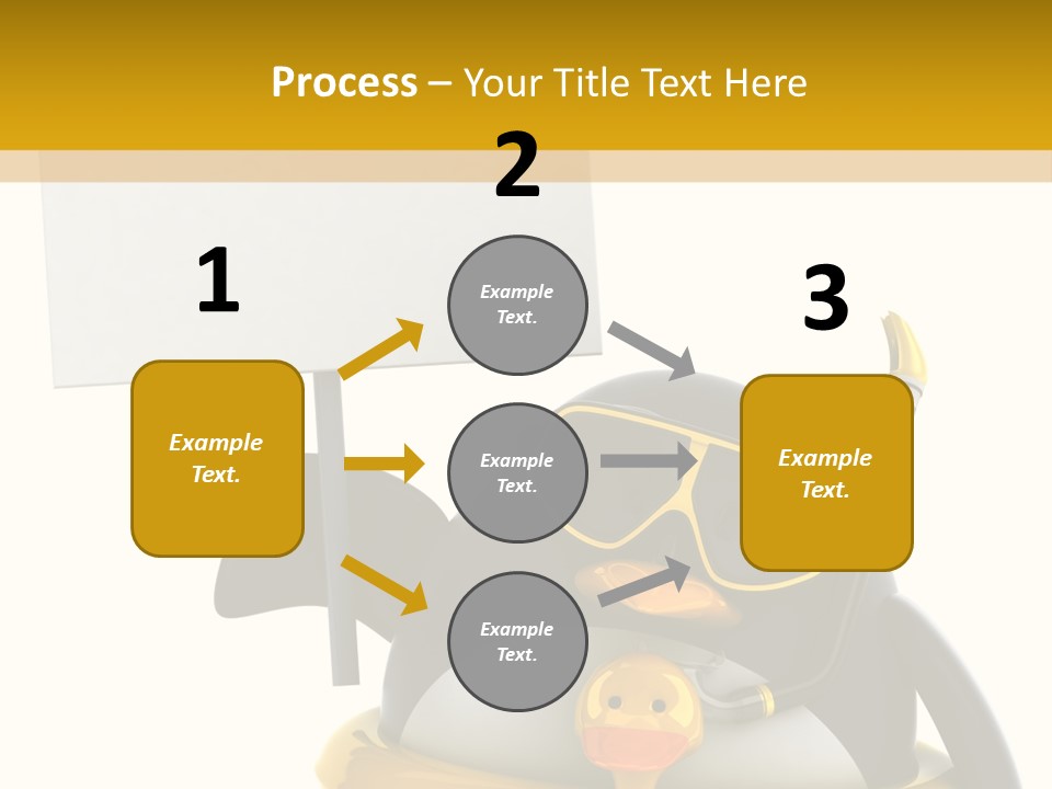 Nord Canard Diving PowerPoint Template