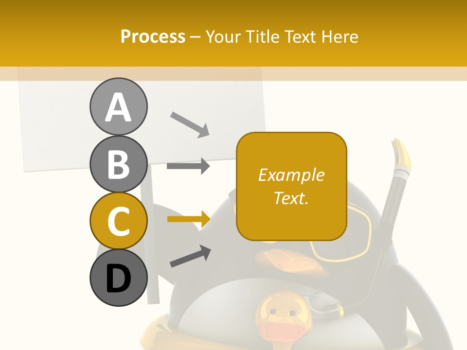 Nord Canard Diving PowerPoint Template