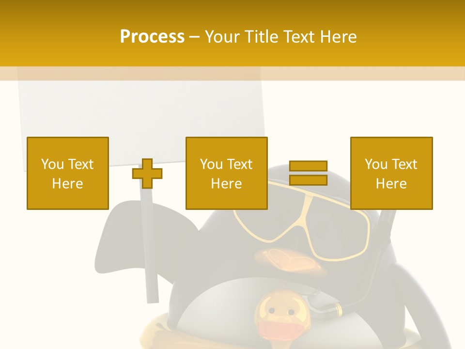 Nord Canard Diving PowerPoint Template