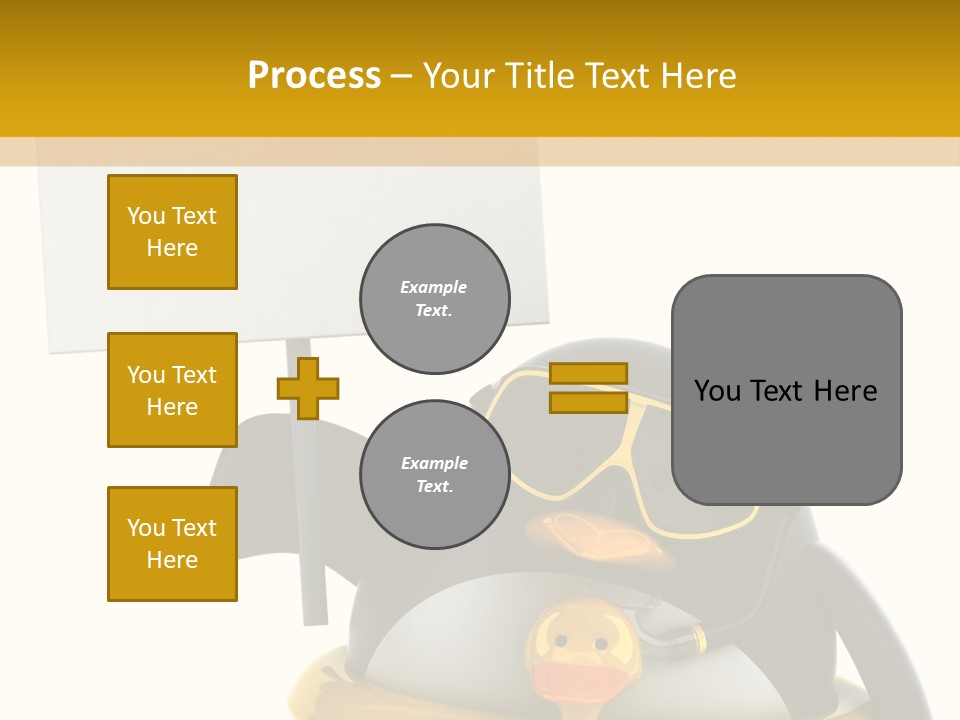 Nord Canard Diving PowerPoint Template