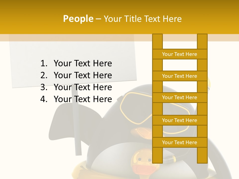 Nord Canard Diving PowerPoint Template