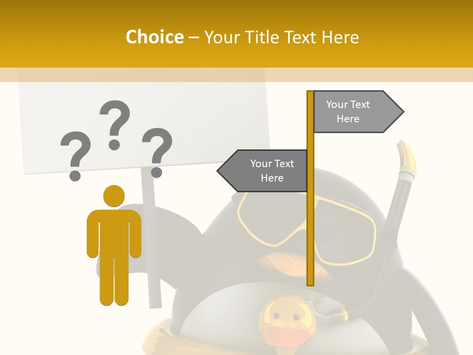 Nord Canard Diving PowerPoint Template