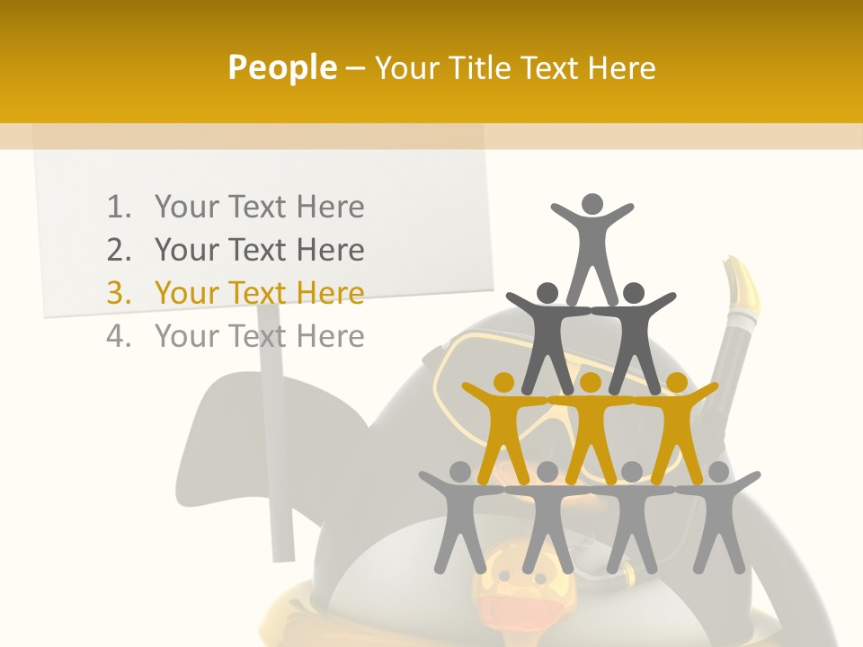 Nord Canard Diving PowerPoint Template