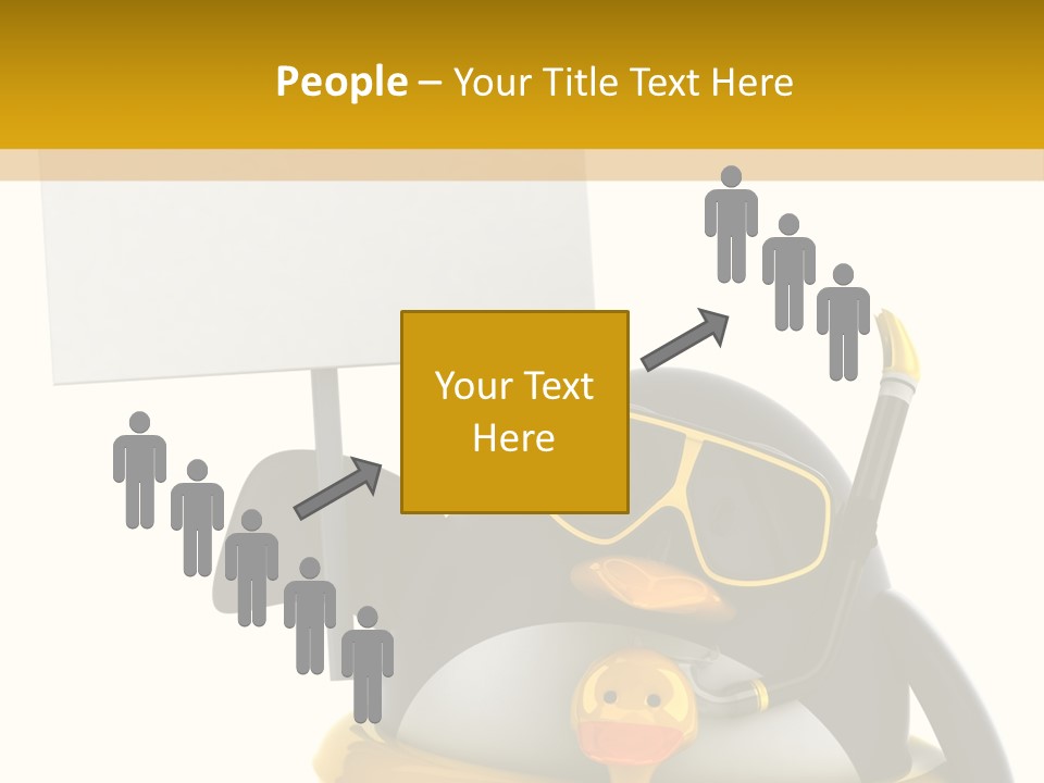 Nord Canard Diving PowerPoint Template