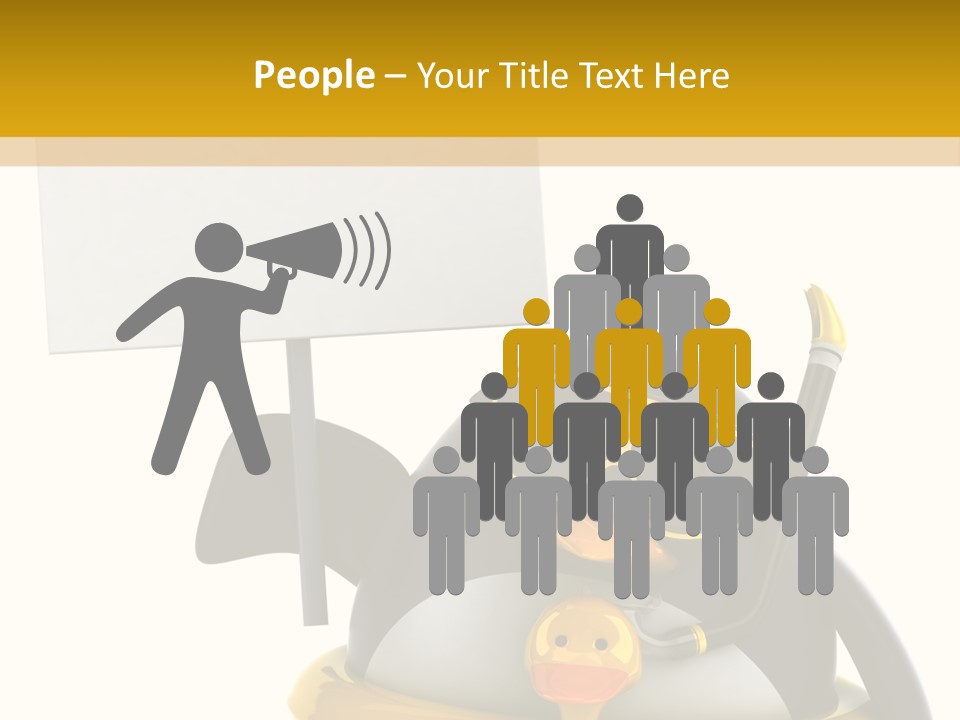 Nord Canard Diving PowerPoint Template