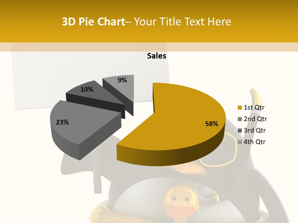 Nord Canard Diving PowerPoint Template