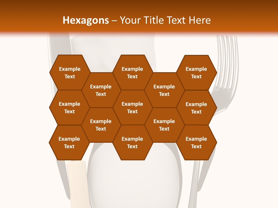 Bbq Cutlery Cookery PowerPoint Template