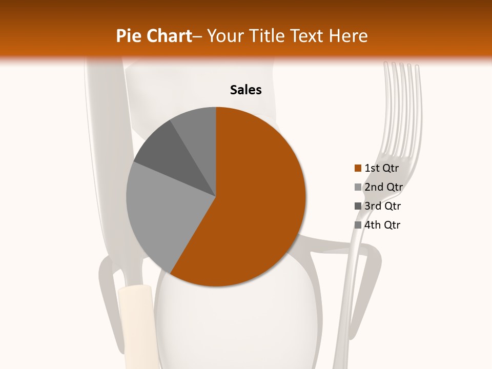 Bbq Cutlery Cookery PowerPoint Template