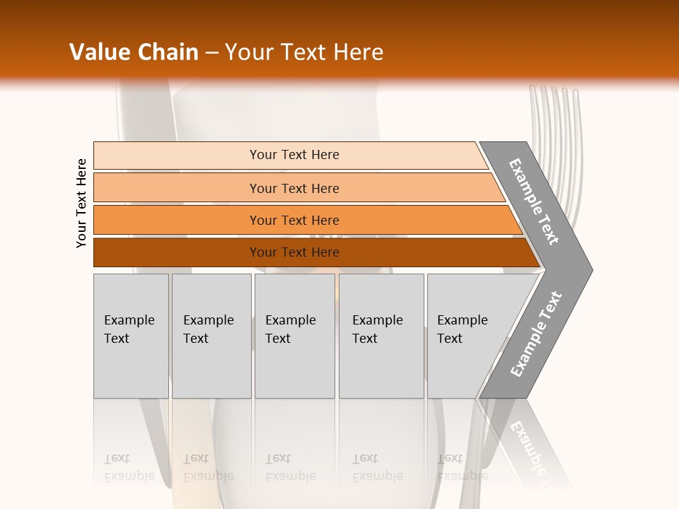 Bbq Cutlery Cookery PowerPoint Template