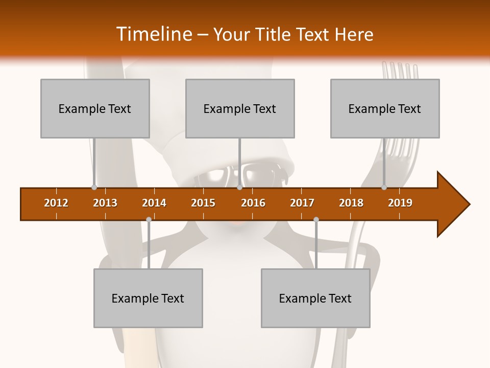 Bbq Cutlery Cookery PowerPoint Template