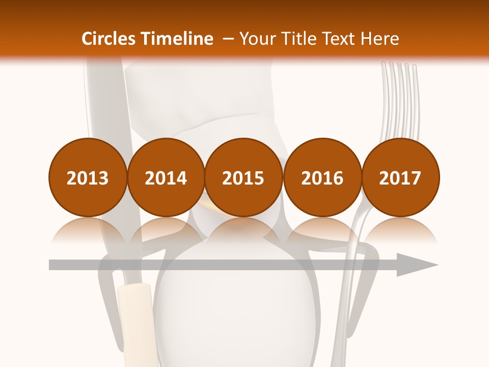 Bbq Cutlery Cookery PowerPoint Template