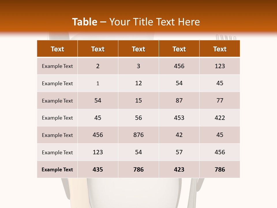 Bbq Cutlery Cookery PowerPoint Template