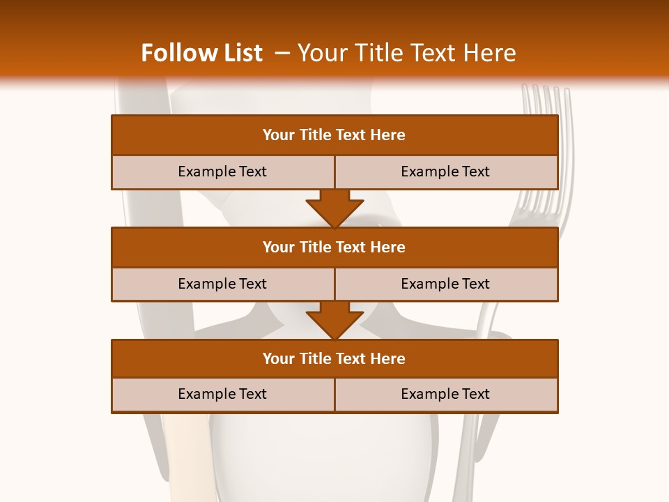Bbq Cutlery Cookery PowerPoint Template