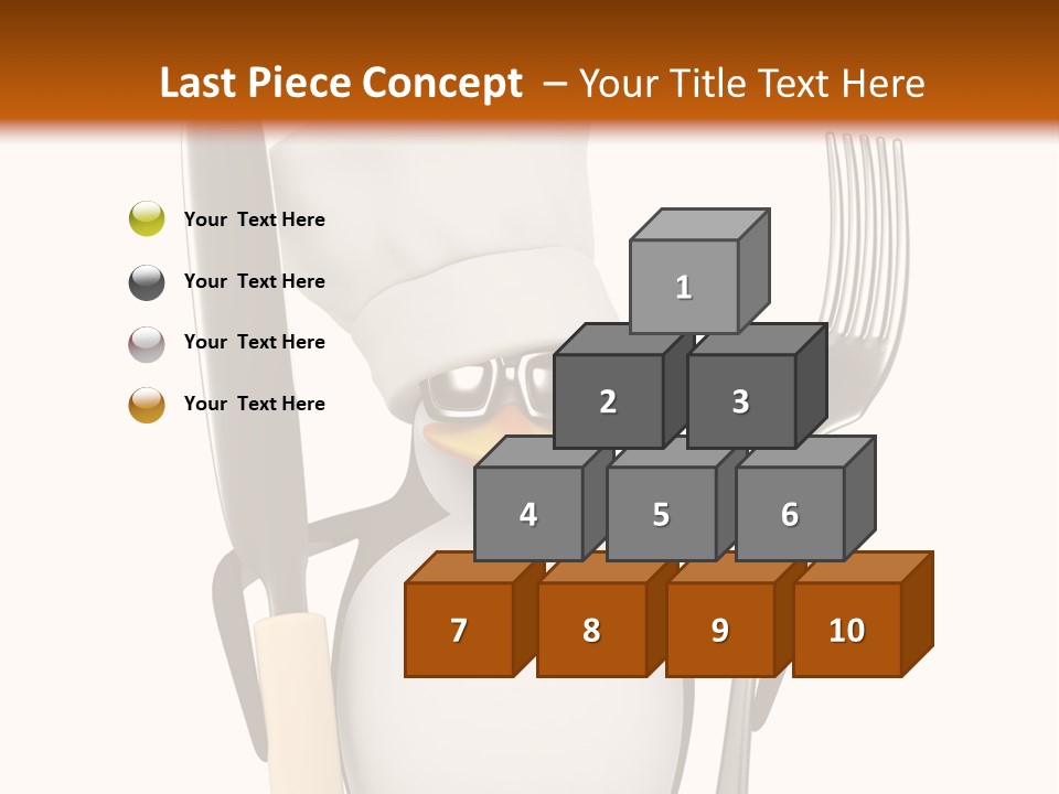 Bbq Cutlery Cookery PowerPoint Template