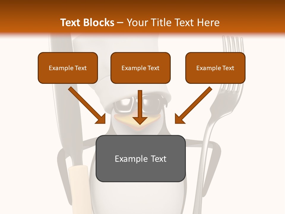 Bbq Cutlery Cookery PowerPoint Template