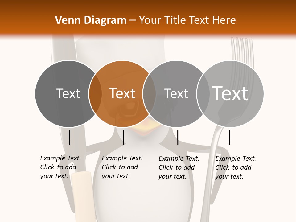 Bbq Cutlery Cookery PowerPoint Template