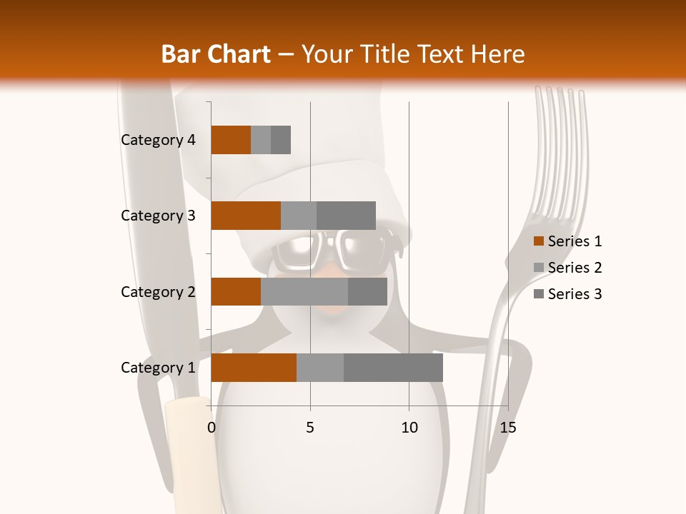 Bbq Cutlery Cookery PowerPoint Template